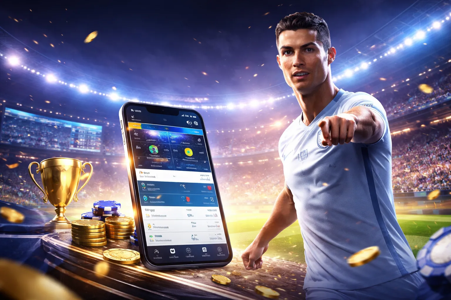 Giao diện ứng dụng bet6789 trên điện thoại di động với mã QR